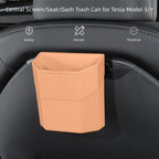 Back Seat Hanging Trash Can for Model Y & Model 3