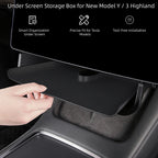 CUTIM Under Screen Storage Box for New Model Y / 3 Highland