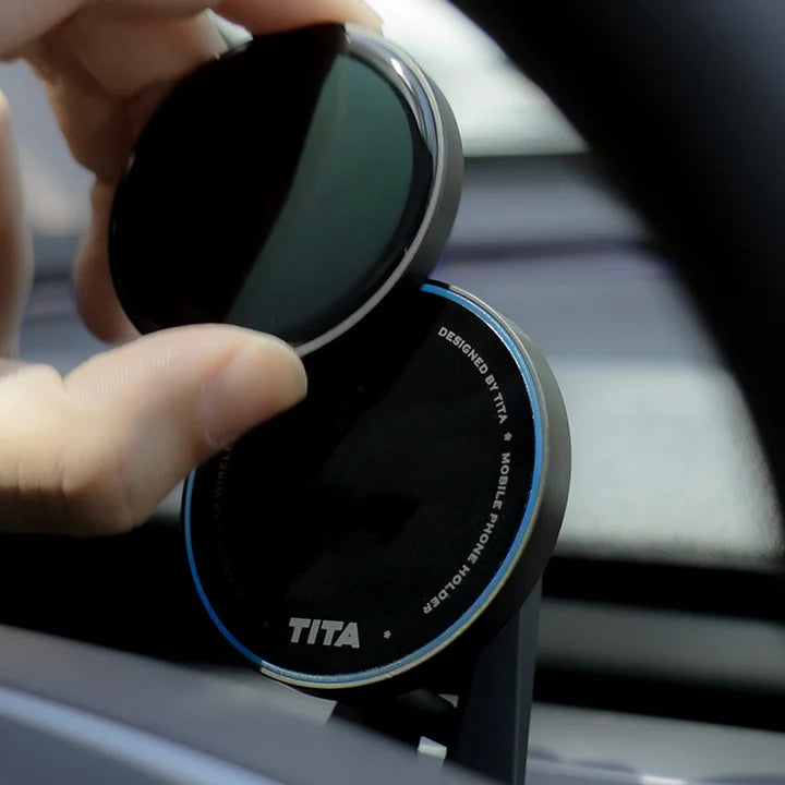 Tesla Model Y Juniper & Model 3 Highland MagSafe Wireless Charging Phone Mount (TITA Pro)
