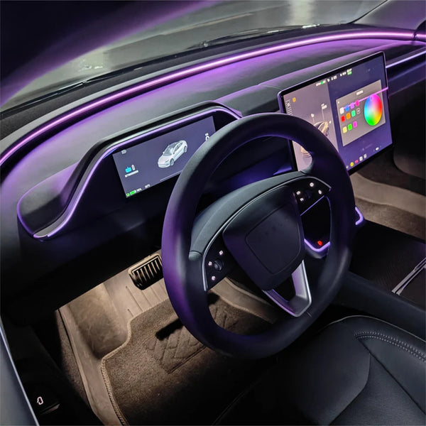 8.9'' Integrated Dashboard Display With Ambient Lighting