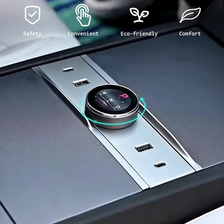 CUTIM Smart Rotating Gear Shift Dock for Tesla Model 3 Highland & Model Y Juniper