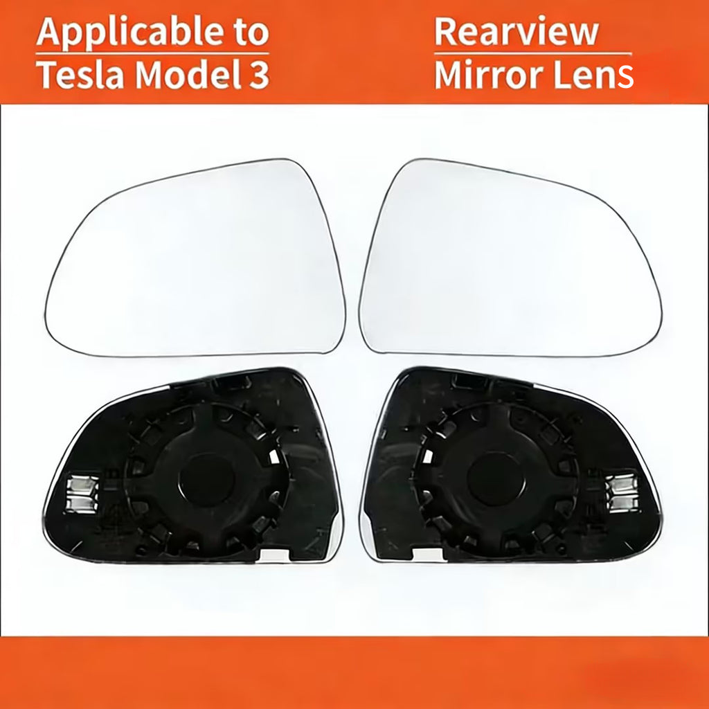 CUTIM Tesla  Rearview Mirror Wide View Anti-Glare Blue Tint Lens