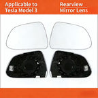 CUTIM Tesla  Rearview Mirror Wide View Anti-Glare Blue Tint Lens