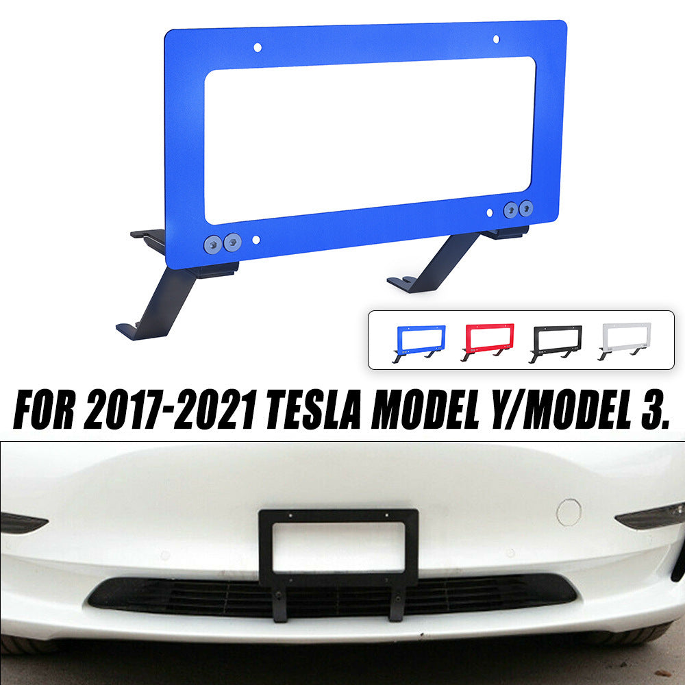 CUTIM Tesla Drill-Free License Plate Bracket
