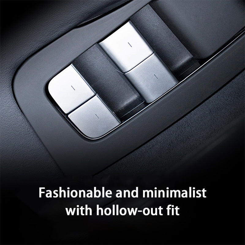 CUTIM Door Button Glass Lifting Patch for Tesla Model 3/Y