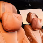 Dual-Layer Pressure Relief Headrest for Tesla Model 3/Y/S/X