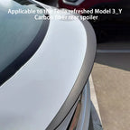 Performance Style Rear Spoiler for Tesla Model Y / Model 3 Highland – Dry Carbon Fiber
