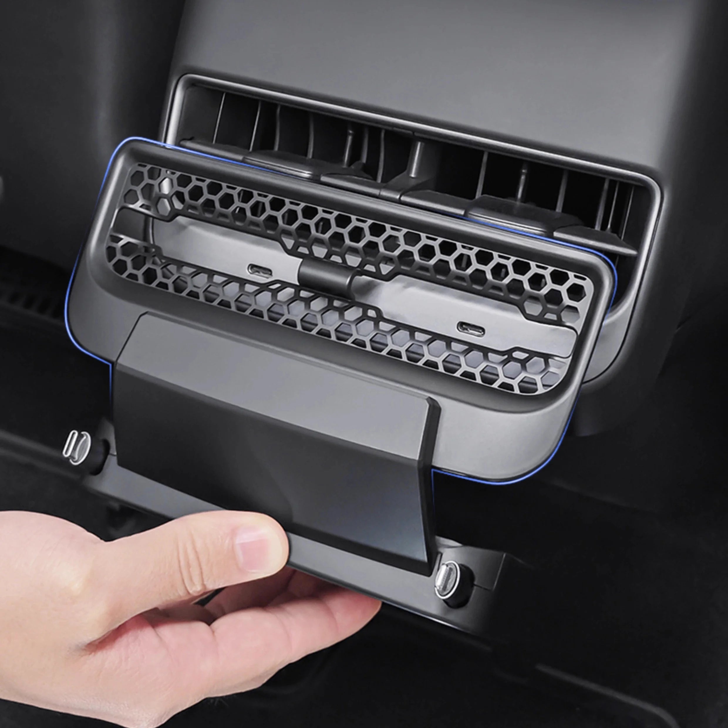 Tesla Model Y / Model 3 Rear Air Vent Charging Dock