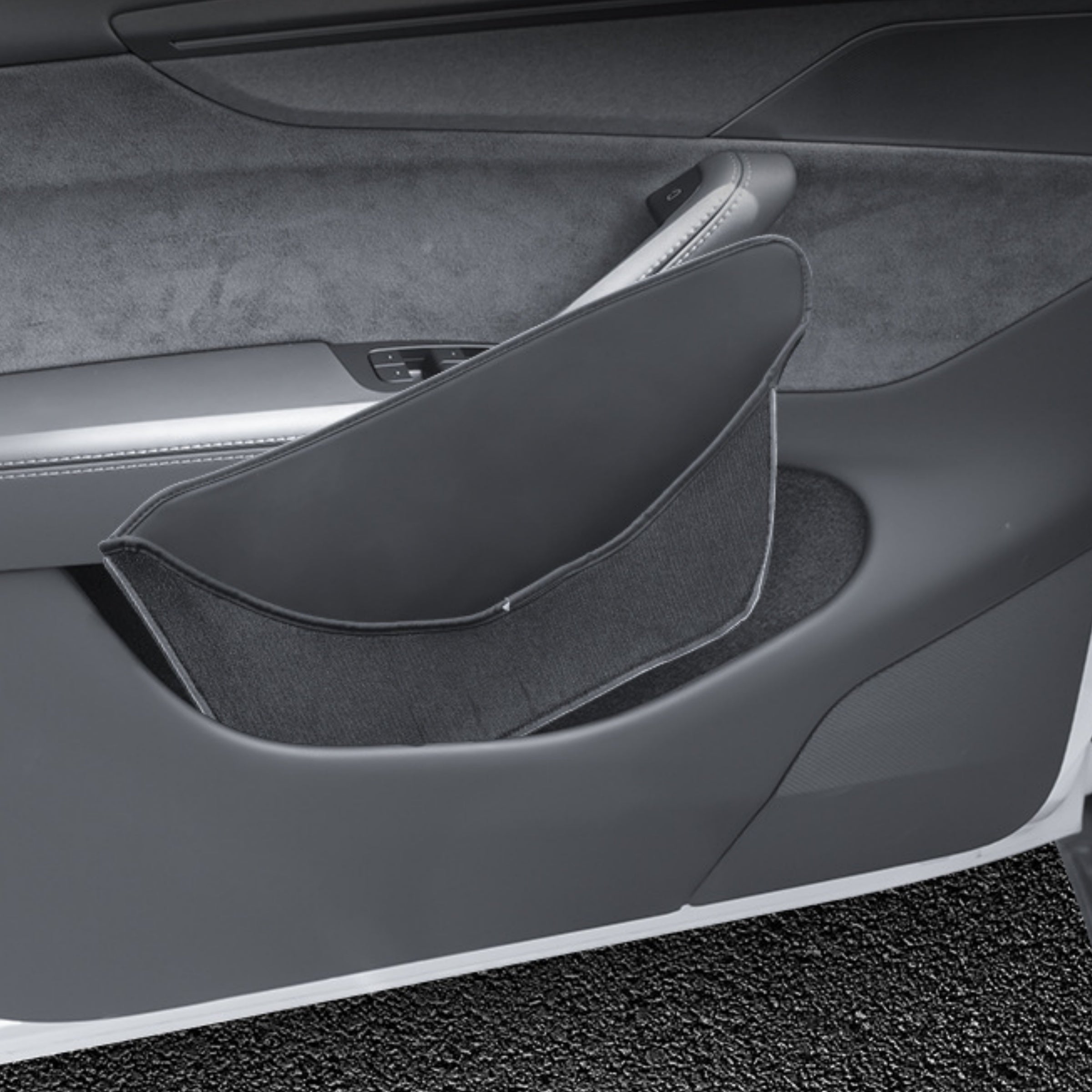 Car Door Side Storage Box for Tesla Model Y Juniper (4-Piece Set)