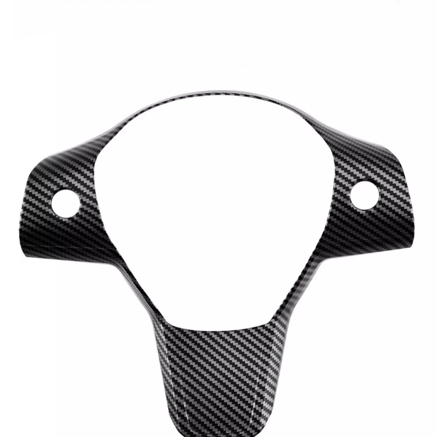 Model 3 / Y Steering Wheel Patch – Carbon Fiber Interior Mods