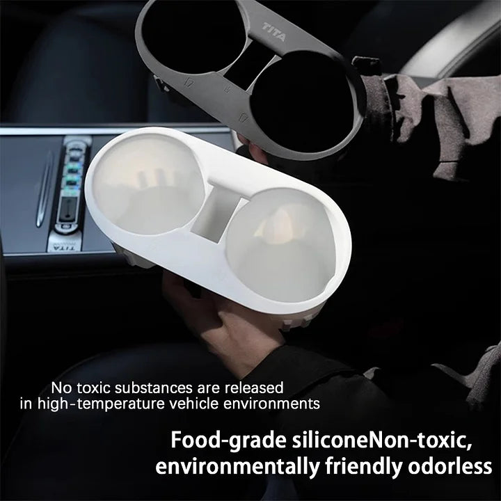 CUTIM TITA Dazzles-Center Console Tesla Cup holder for Tesla Model 3/Y