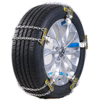 CUTIM Heavy-Duty Emergency Snow Chains for Tesla Model 3 / Model Y / Model S / Model X – Winter Anti-Slip Traction Chains