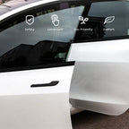 CUTIM Full Exterior Chrome Delete Vinyl Wrap Kit for Tesla Model 3