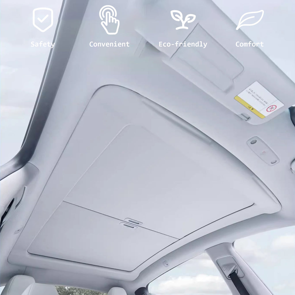 CUTIM Retractable Sun Shade for Model Y Juniper