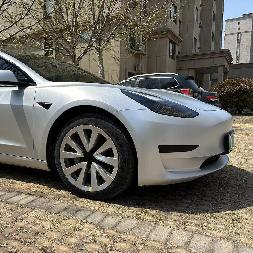CUTIM 19 inch Wheel Hub Covers for Tesla Model Y and Model 3