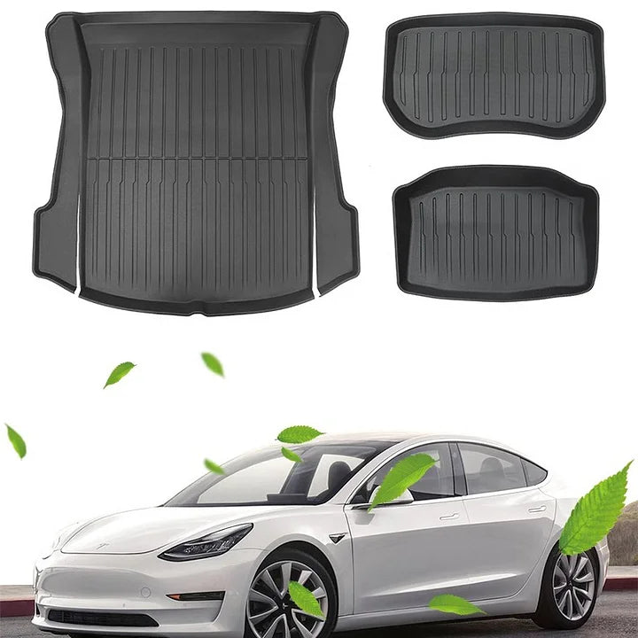 CUTIM All Weather 3D Front Trunk Mat for Tesla Model Y