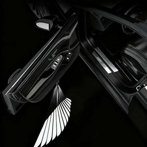 CUTIM Angel Wings Door Welcome Lights for Model 3/Y/S/X
