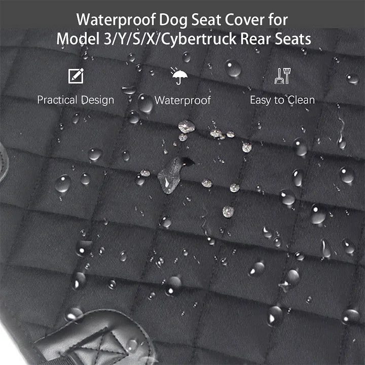 Waterproof Dog Seat Cover for Tesla Model 3/Y/S/X & Cybertruck