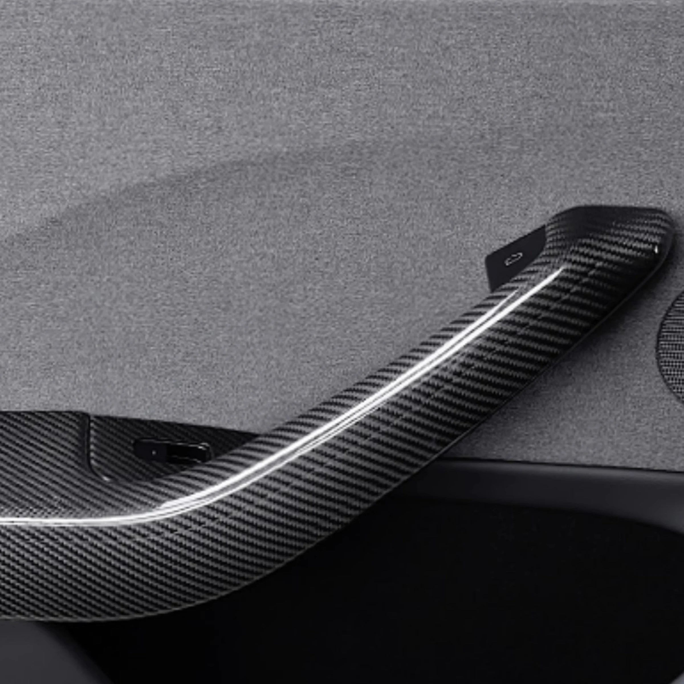 Dry Carbon Fibre Door Armrest Covers for Tesla Model Y / Model Y Juniper