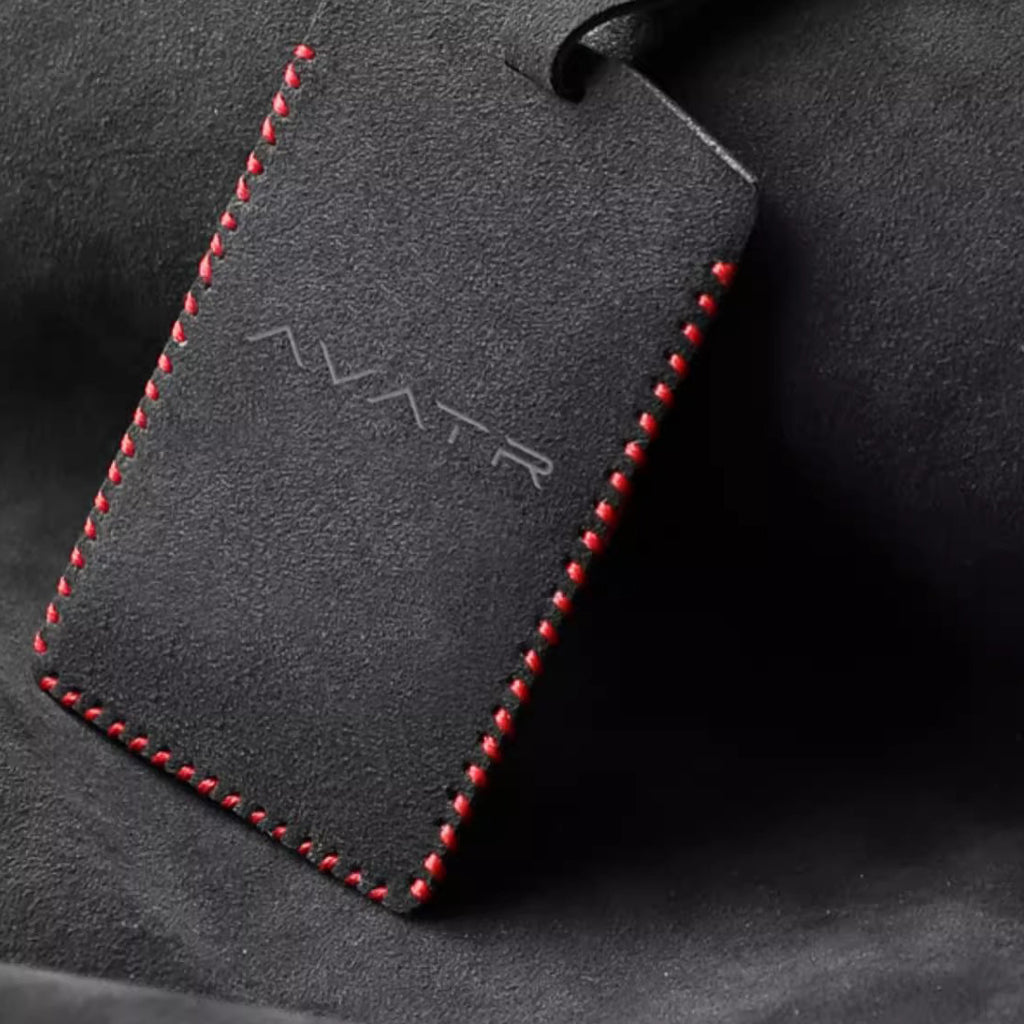 CUTIM Alcantara Card Key Holder for Tesla Model 3/Y