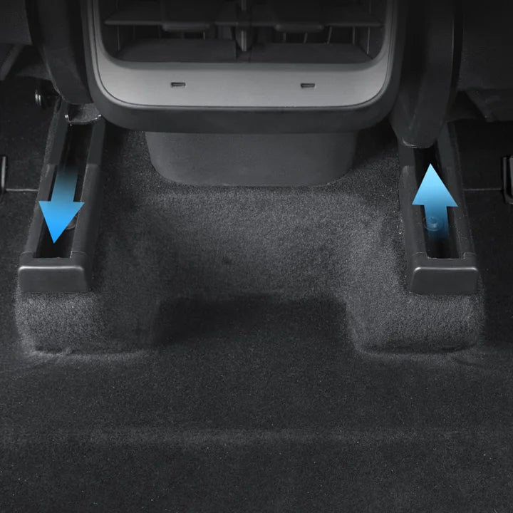 CUTIM Car Slide Rails Anti Kick Plug for Model Y and Model 3 Highland 4PCS