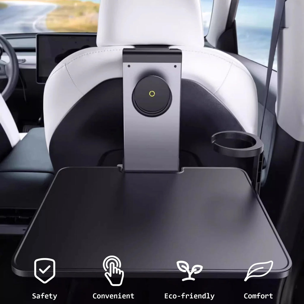 CUTIM Multi-function Backseat Table Tray for Tesla Model 3/Y