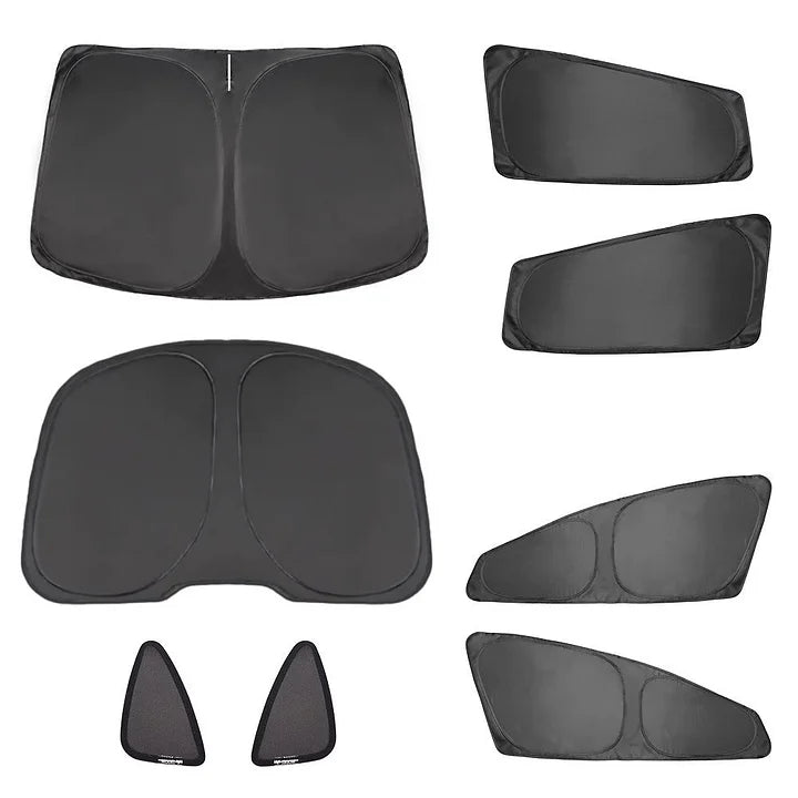 CUTIM 7Pcs Set Side Window Shade for Tesla Model 3