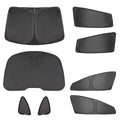 CUTIM 7Pcs Set Side Window Shade for Tesla Model 3