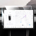 CUTIM Front & Rear Display Tempered Glass Screen Protector for Model Y Juniper / 3 Highland