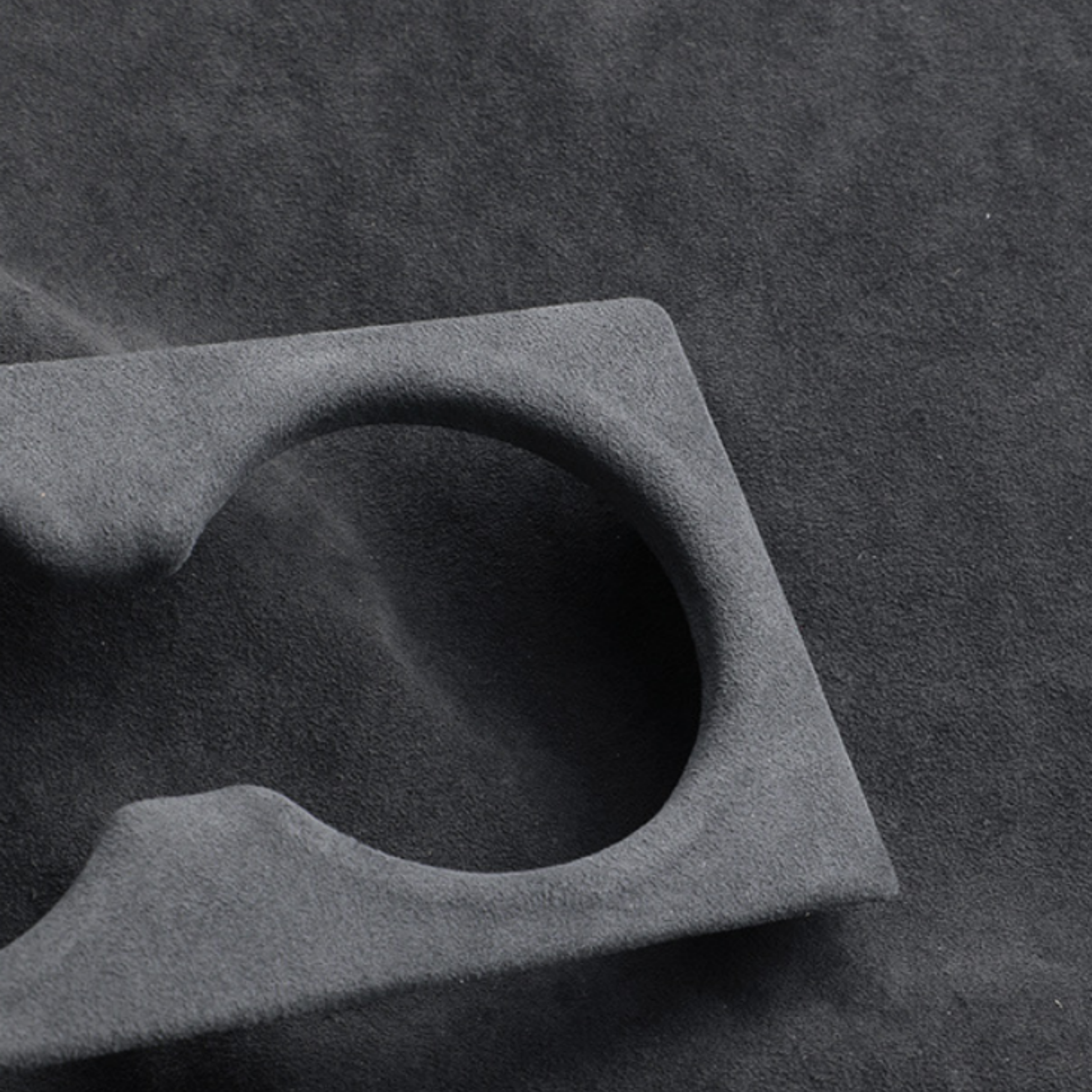 Rear Water Cup Holder Cover Trim – Alcantara Suede for Tesla Model 3 Highland & Model Y Juniper