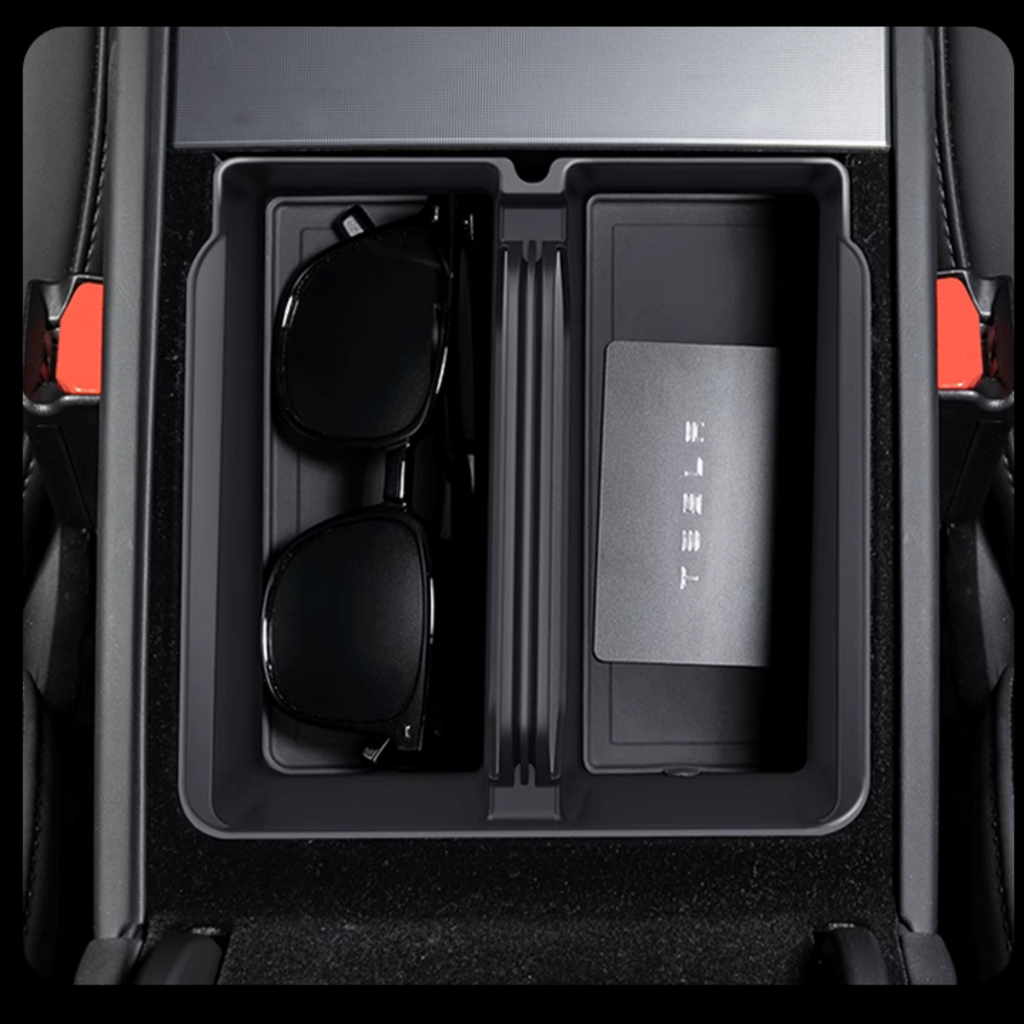 Center Armrest Storage Box for Tesla Model 3 Highland & Model Y Juniper