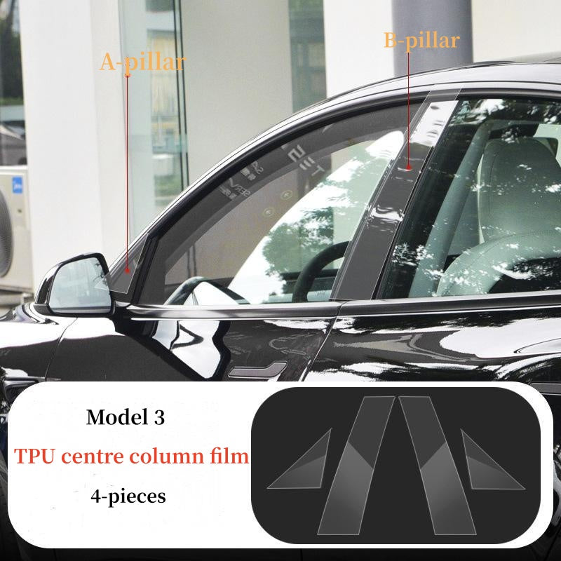 CUTIM TPU centre column film For Tesla Model 3/Y