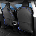 Seat Back Kick Protector for Tesla Model Y Juniper - Premium Napa Leather