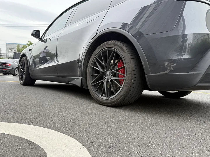 CUTIM Side skirts Diffuser ABS side skirt panels For Model Y Juniper