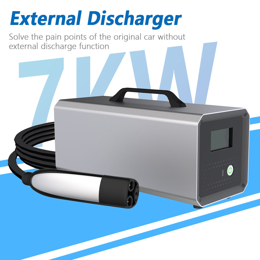 CUTIM EV Vehicle-to-Load (V2L) Discharger Performance & Compatible EVs|7KW For Tesla Model Y