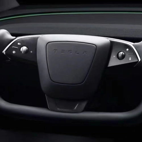Alcantara Heated Yoke Steering Wheel for Model 3 Highland & Model Y Juniper