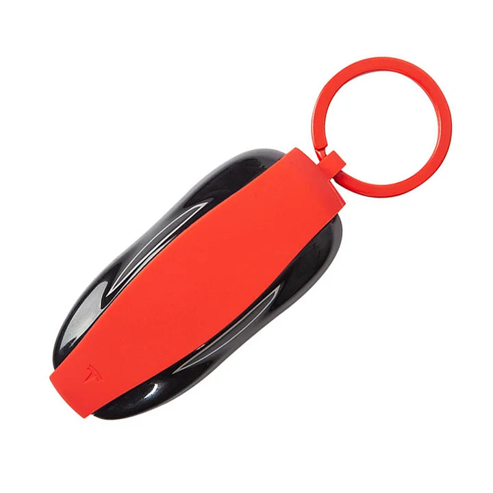 CUTIM Tesla Original Style Key Case, Remote Start Key Chain & Protective Cover