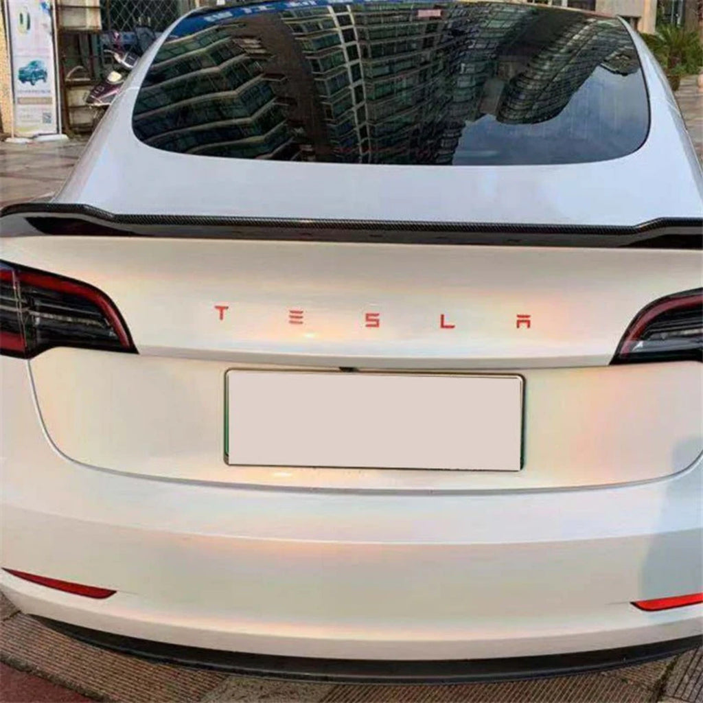CUTIM Tailgate Lettered Rear Logo Replacement For Tesla Model 3/Y