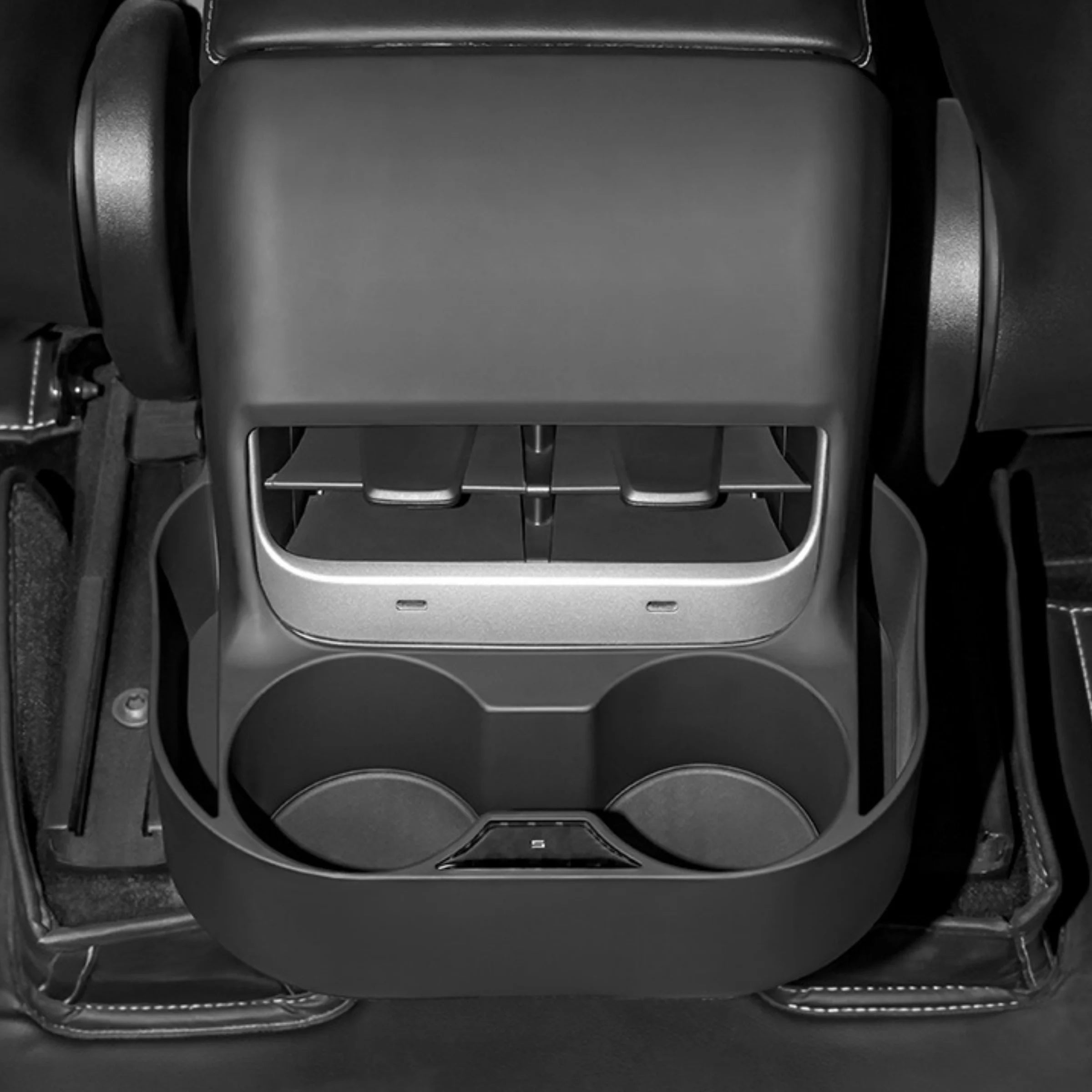 Tesla Model Y & Model 3 Rear Air Vent Cup Holder Organizer