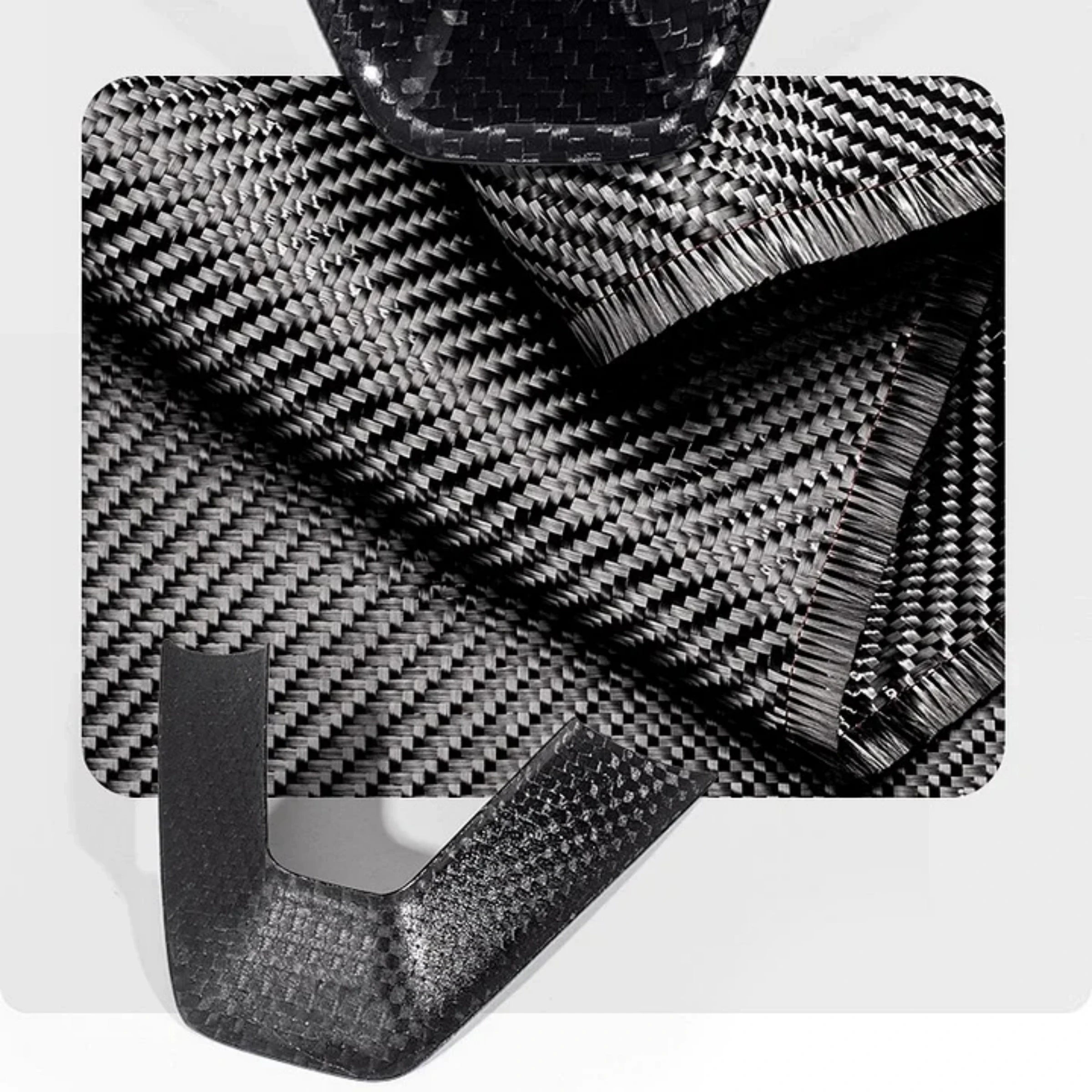 Tesla Model Y Juniper & Model 3 Highland Carbon Fiber Airbag Trim Cover