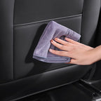 CUTIM Lattice Leather Seat Back Protector for Tesla Model 3 & Model Y