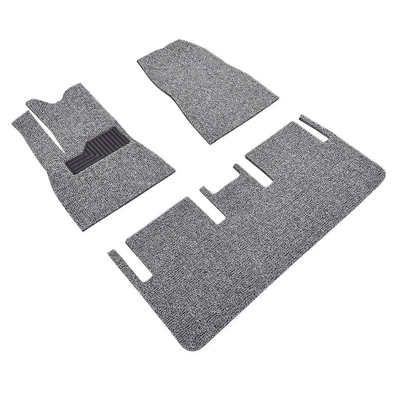 Silicone Coil Floor Mats for Tesla Refreshed Model 3/Model Y & Model S – Front & Rear Custom-Fit