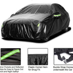 CUTIM Car Cover All-Weather Protection - Thickened Universal Waterproof Dustproof Sunproof Car Cover