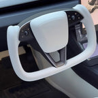 CUTIM Model 3 Highland & Model Y Juniper Yoke Plaid Steering Wheel