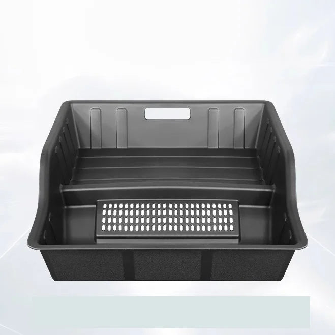 CUTIM Front Rear Under Seat Storage Box for Tesla Model Y 5-Seater