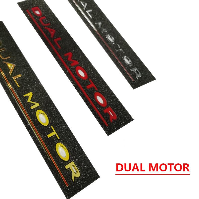CUTIM DUAL MOTOR High-Performance Rear Badge For Tesla Model Y/3/S/X