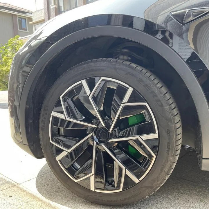 CUTIM Tesla Model Y Terry Nan 19-inch Dual-Tone Wheel Cover Set