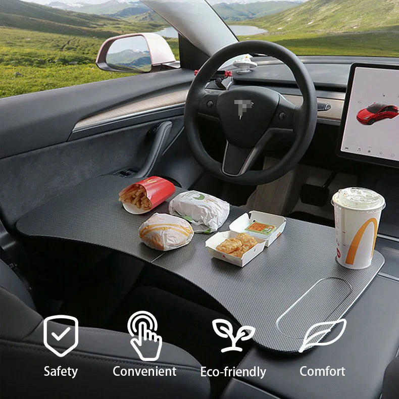 CUTIM Foldable Laptop Working Desk for Tesla Model 3/Y