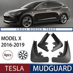 CUTIM Mud Flaps Upgrade for Tesla Model X 2016-2023