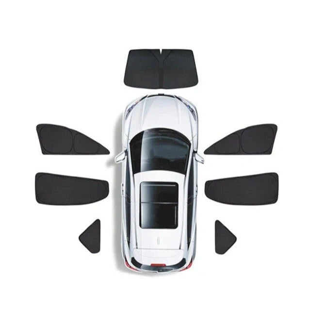 CUTIM 7Pcs Set Side Window Shade for Tesla Model 3